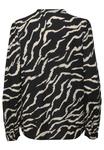 Блузка Kaffe Kasomia, черный/зебра - фото 6
