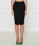 Юбка декантации Pinko, черный - фото