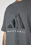Футболка Adidas Performance TEE, Dark Grey Heather/Grey - фото 6