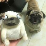 Плюшевая игрушка животное JTOP, Ugly Cute Straw Hat Crow Dog - фото 9