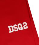 Шорты унисекс Regular fit Dsquared2, красный - фото 3