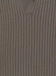 Ажурный свитер Dell'Oglio, коричневый - фото 3