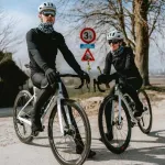 Тайтсы с нагрудником Bioracer Tempest Protect Pixel, черный - фото 3