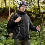 Куртка-ветровка унисекс Jeep, экрю [с утеплителем из пуха] - фото 7