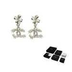 Серьги женские CHANEL - фото