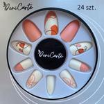 Типсы для искусственных ногтей с клеем, 24 шт. Deni Carte - фото