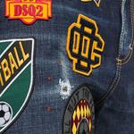 DSQUARED 2 Джинсы мужские синие - фото 7