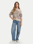 Свитер relaxed fit W5BR03 Z3HM1 Guess Jeans, бежевый - фото 2