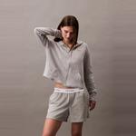 Свитшот женский Calvin Klein, серый - фото 4