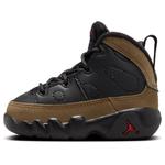 Кроссовки 9 retro 'olive' Air Jordan, черный - фото