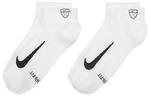 Носки Nike Multiplier Low Golf Quarter Socks (2 Pairs) 'White', белый - фото 2