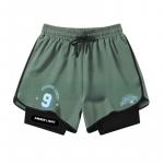 AMBER LIGHT Спортивные шорты унисекс, Черный - фото 8