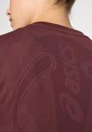 Футболка ASICS ROAD SEAMLESS TOP, Rubble Red/Bordeaux - фото 6