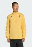 Топ Adidas Performance TEAM D HALF ZIP LONGSLEEVE LIGHT , Semi Spark/Yellow - фото