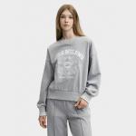 Свитшот Women's Fresh Heather Gray FILA, серый - фото 4