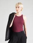 Топ ONLY ONLLindsay, Wine Red/Black - фото 2