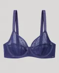 Бюстгальтер без наполнителя Gisela, синий - фото 5