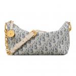 DIOR Сумка хобо из кожи коровы - фото