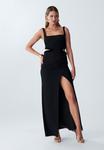 Платье макси MIAMI BWLDR, черный - фото 2