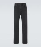 Прямые джинсы Saint Laurent, Used Paris Black - фото