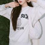 Варсити свитшот унисекс gray MLB, серый - фото 5