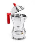 Кофеварка pulcina, 12,5х23х12,5 см, Alessi, серебристый - фото 2