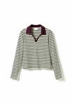 Поло Noella LUANE , Caryll Black Stripe/Beige - фото 4