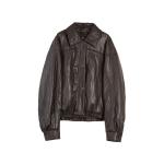 ELLE Пуховик Women's Coffee Lapel Down Jacket - фото