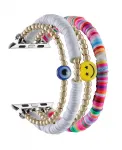 Лучший браслет с бусинами для Apple Watch 44,45,46,49mm Posh Tech, мультиколор - фото 3