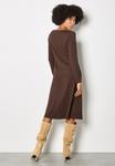 Платье Apricot TEXTURED MIDI, Brown - фото 2