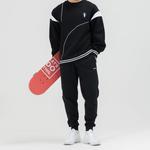 LINING Вязаные спортивные штаны унисекс черный - фото 6