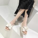 Шлепанцы женские Agsdon, бежевый - фото 7