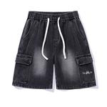 Джинсовые шорты Unisex Moderate Jeep, темно-серый - фото