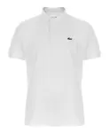 Поло с нашивкой с логотипом Lacoste, белый - фото