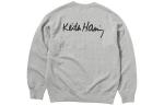 Свитшот Keith Haring X унисекс серый Uniqlo, серый - фото 2