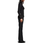 Джинсы Mid Waisted Straight Leg Balenciaga, черный - фото 6