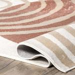 Ковер Shandra с абстрактным небом Nuloom, 214x275 см - фото 4