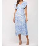 Платье Anne в синем цвете FATE - фото