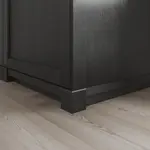 Ножка, черная морилка, 8 см, LERHYTTAN IKEA - фото 2