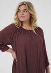 Блуза Kaffe Curve KCAMI, Fudge/Bordeaux - фото 4