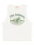 Топ с логотипом The Animals Observatory, белый - фото