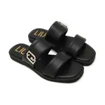 Iman 01 кожаные тапочки Liu Jo, черный - фото 2