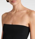 Топ-трубка из джерси Toteme, черный - фото 4