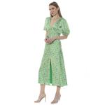 Женское платье миди с объемными рукавами ALEXIA ADMOR Lorelei ALEXIA ADMOR, темно-синий - фото 2