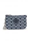 Клатч Kipling CREATIVITY , Navy Sign Jacquard/Royal Blue - фото