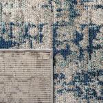 Ковер SAFAVIEH, 67 x 122 см, Madison Collection, Grey & Blue, современный абстрактный дизайн, без линьки и простой в уходе, идеален для помещений с высокой проходимостью: прихожая, гостиная, спальня (MAD460K) - фото 9