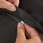 Постельное белье Dream Sleep Uni Lyocell из лиоцелла 200x200 см + 2x 80x80 см антрацит - фото 4