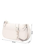 Сумка кросс-боди GUESS DEA CROSSBODY FLAP, Off white - фото 4