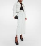 Джинсовая юбка макси Nina Ricci, синий - фото 2