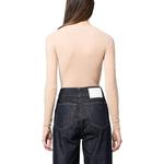 Боди женское Mm6 Maison Margiela, бежевый - фото 4